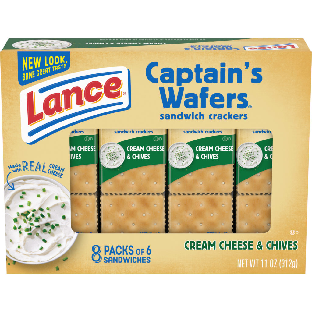 Captain’s Wafers® Cream Cheese & Chives Lance