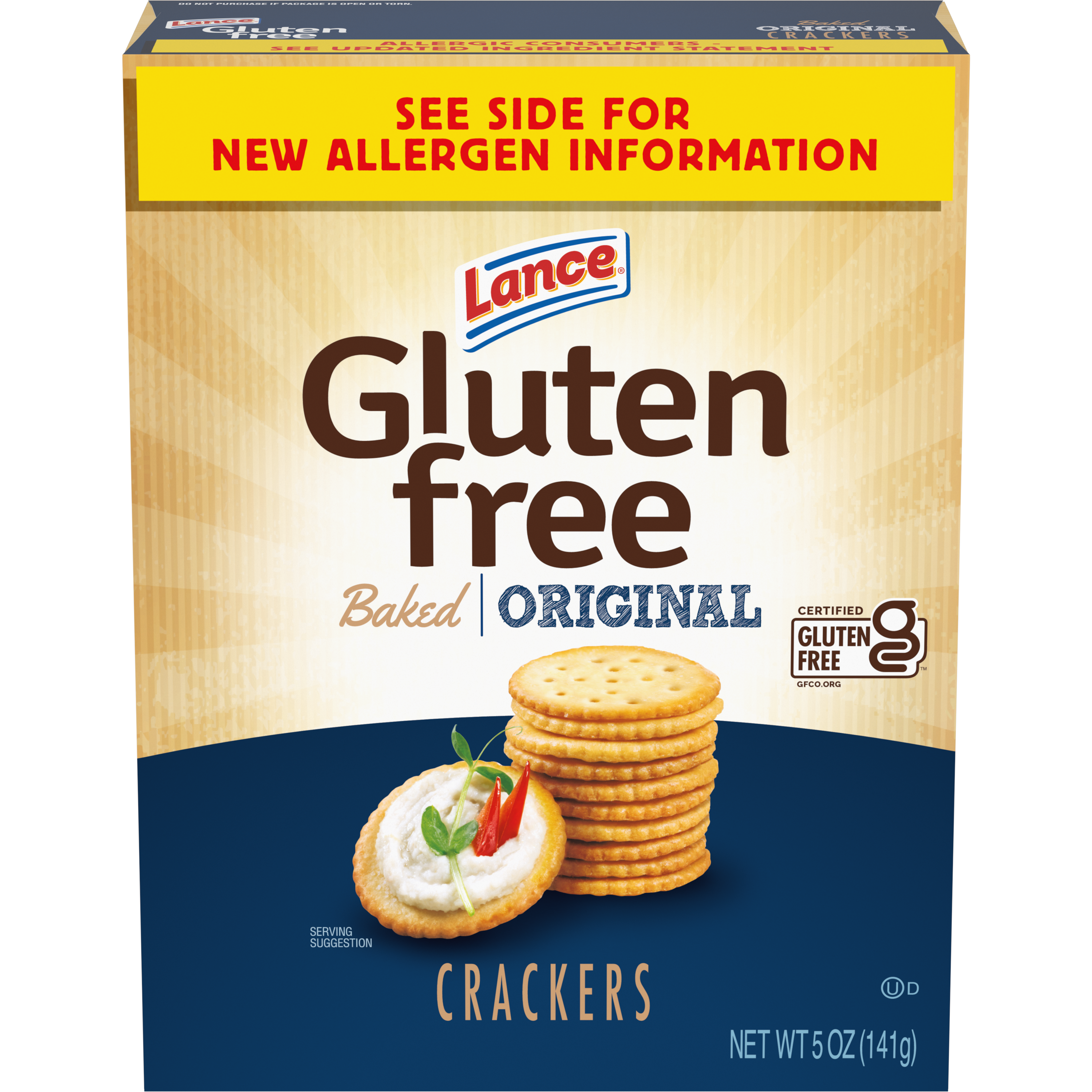 Gluten Free Original Crackers - Lance