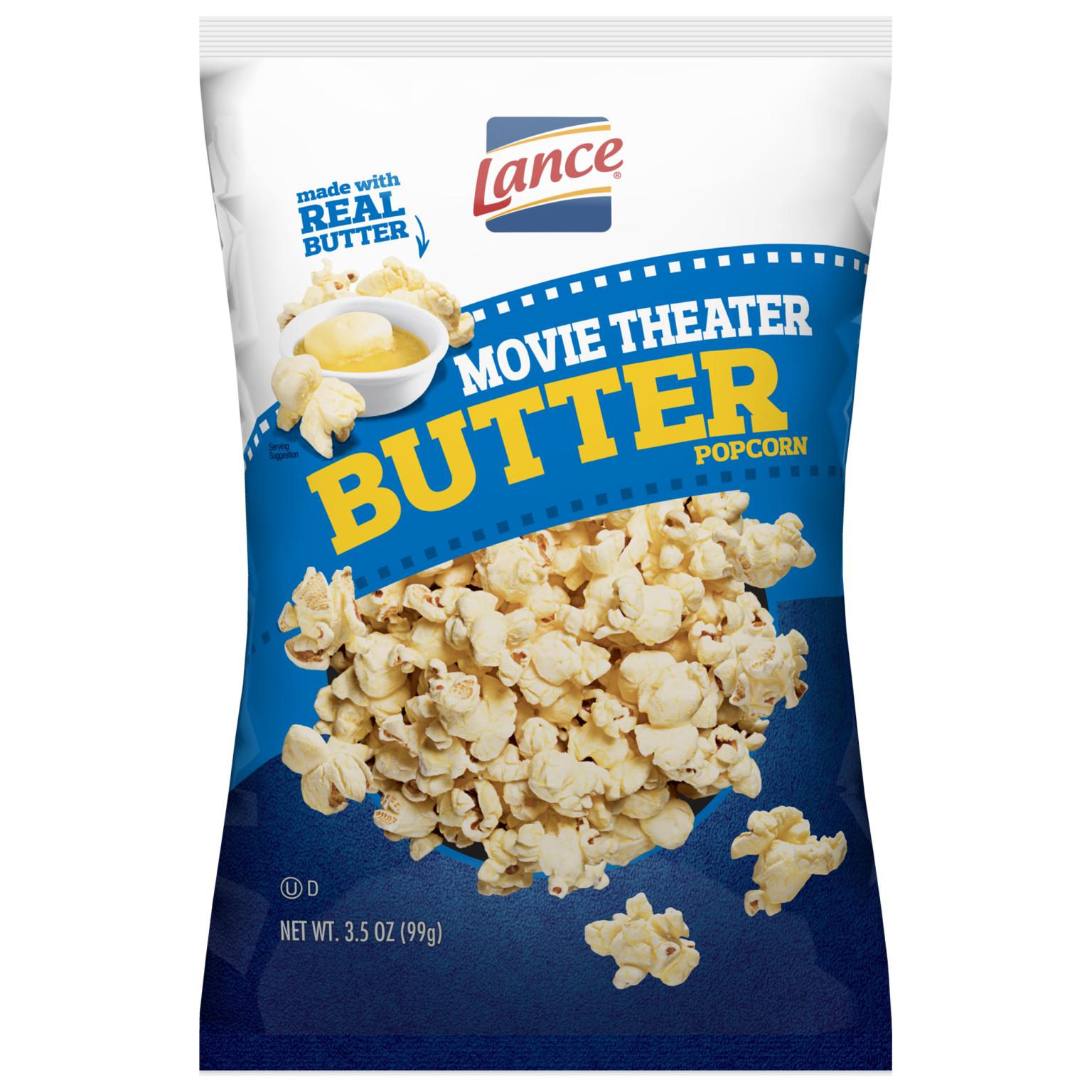 Movie Theater Butter Popcorn Lance 