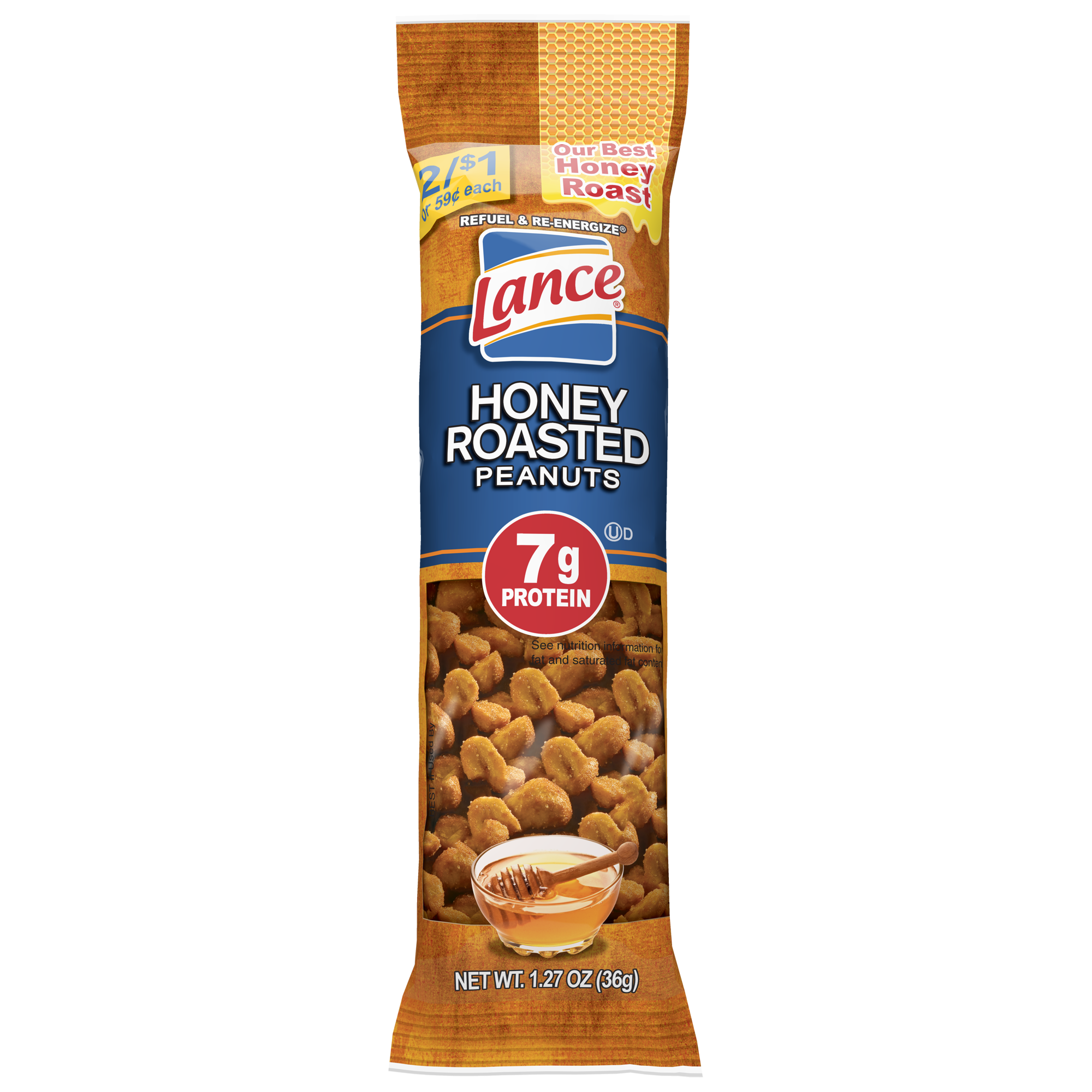 Honey Roasted Peanuts - Lance