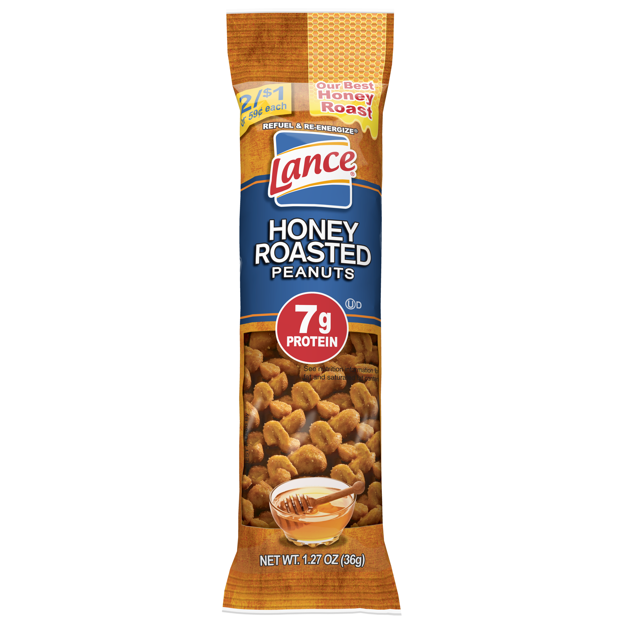 Honey Roasted Peanuts Lance