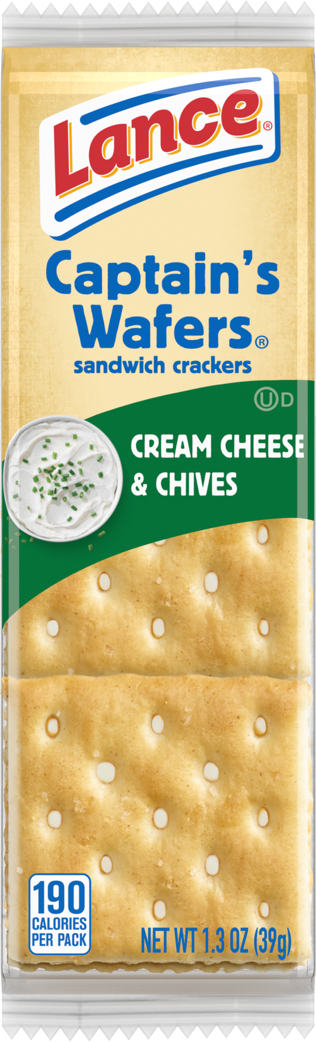 Captain’s Wafers® Cream Cheese & Chives Lance